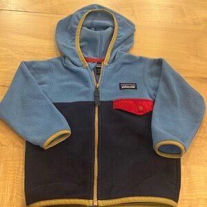 Patagonia baby toddler full zip micro fleece